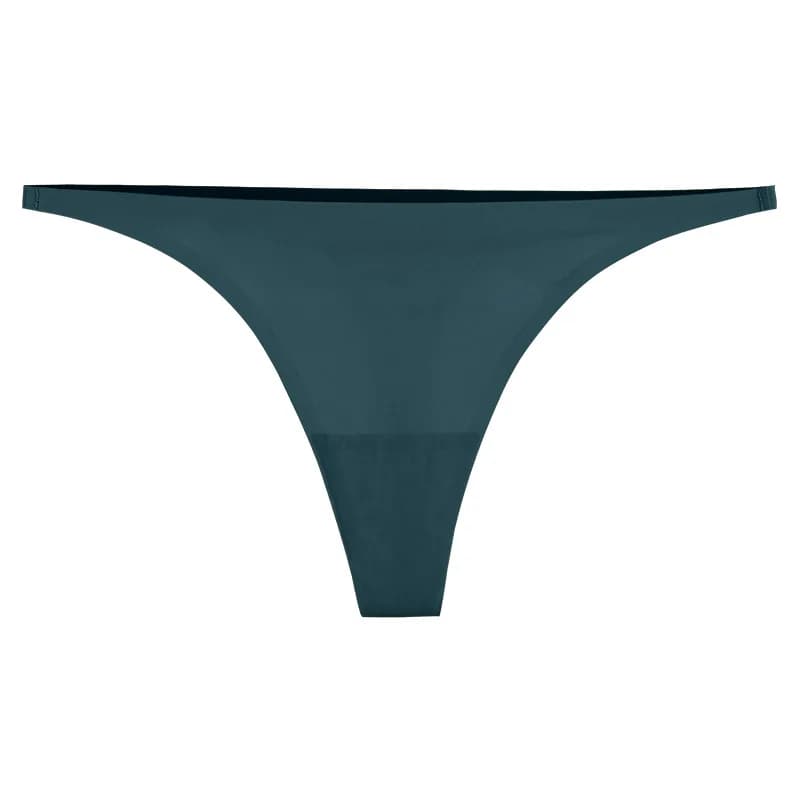 Culottes sans trace, strings pour femmes, sous-vêtements en soie glacée, lingerie sexy, mode sport, 