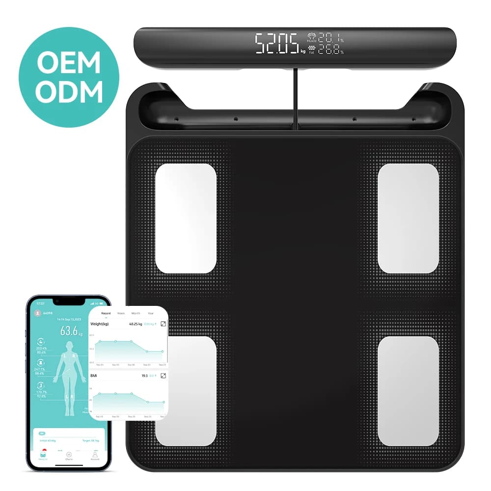 Balance intelligente pour le poids corporel, compatible FSA et HSA, balance de salle de bain numériq
