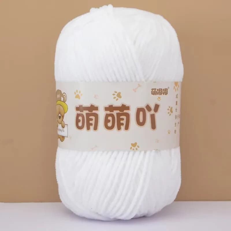 Fil de Chenille moelleux pour fil de poupée au Crochet fil de velours doux et volumineux pour tricot