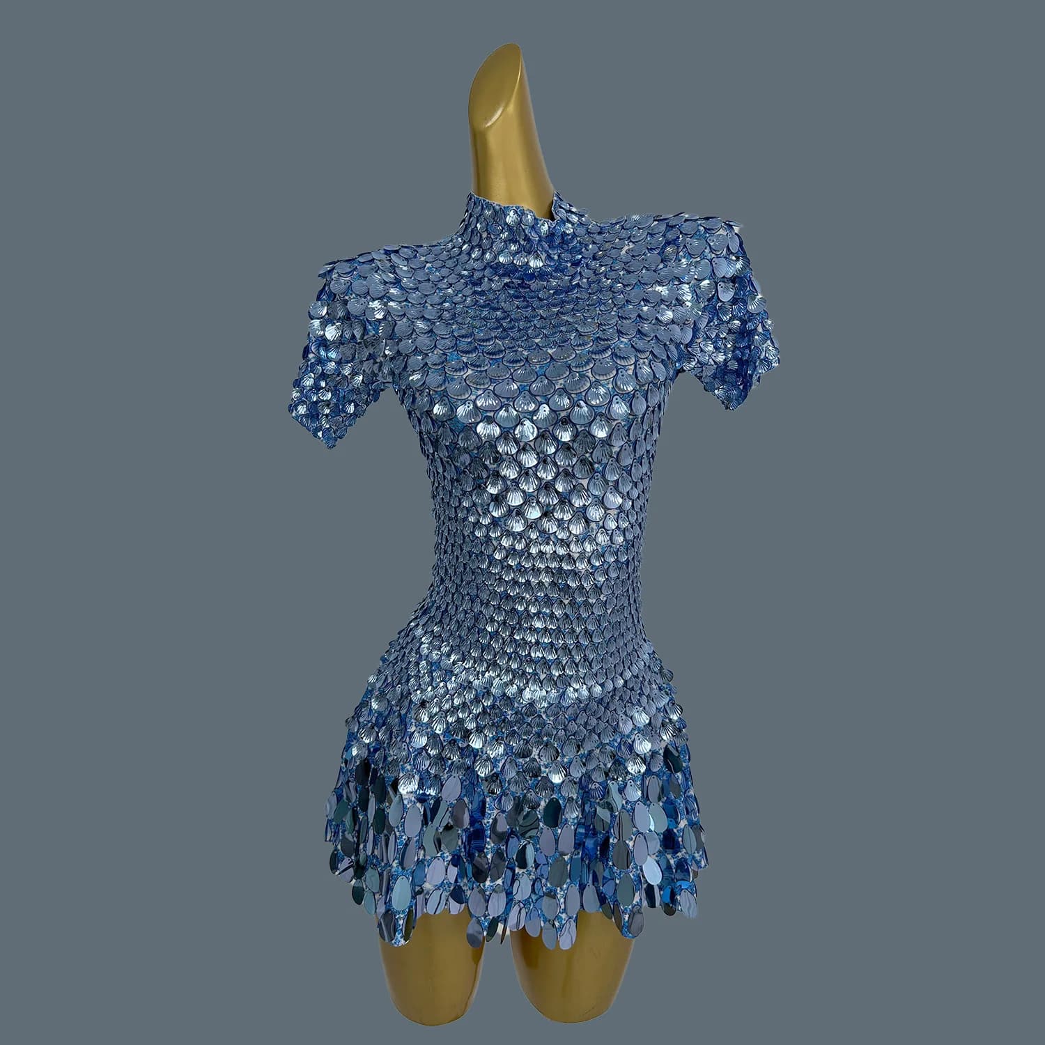 Mini robe sexy Billy Briate pour femme, costume de danse de boîte de nuit, robe d'anniversaire, vête