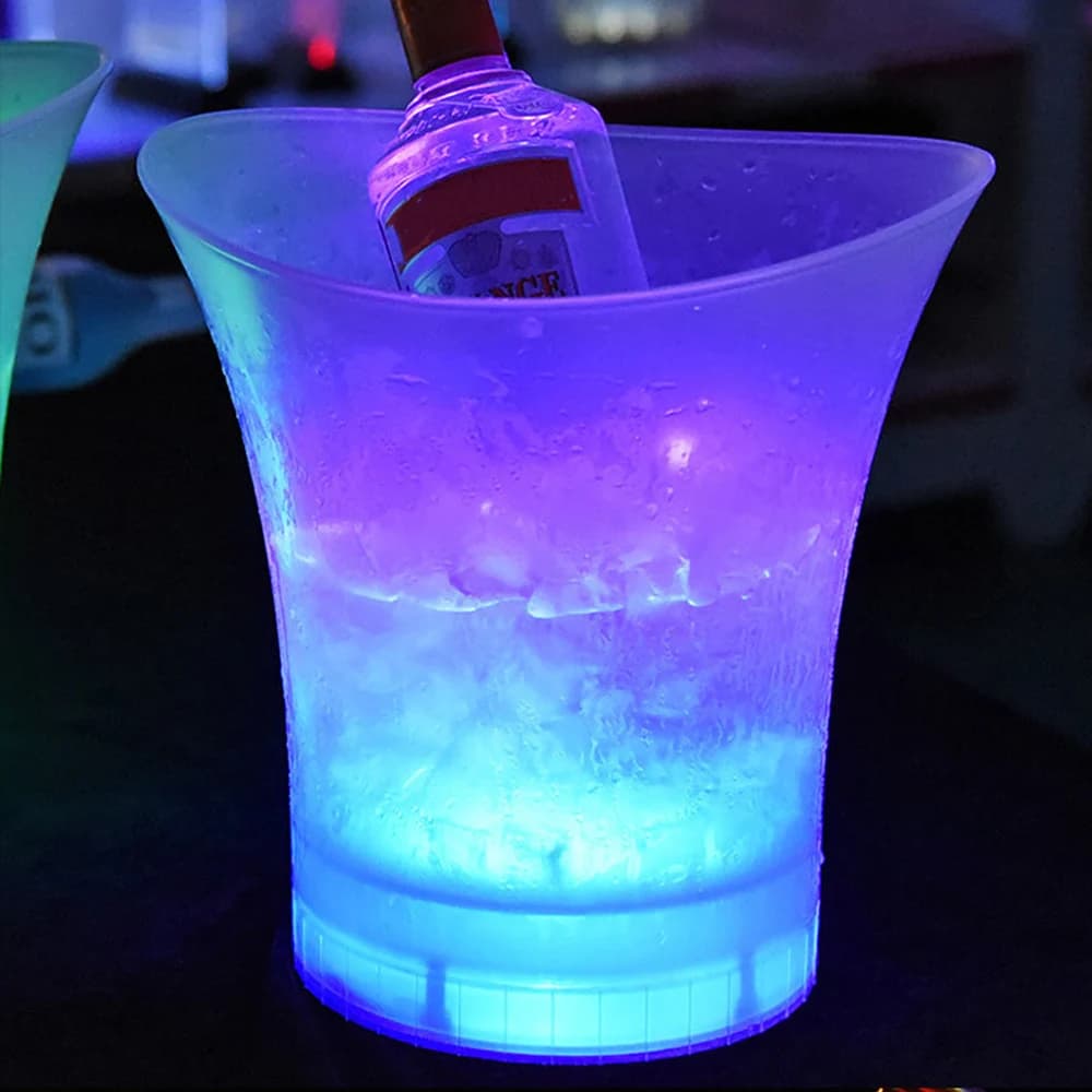 Bars décoratifs en plastique étanches à LED, bière champagne, glace, boîtes de nuit, fête, nouveau, 