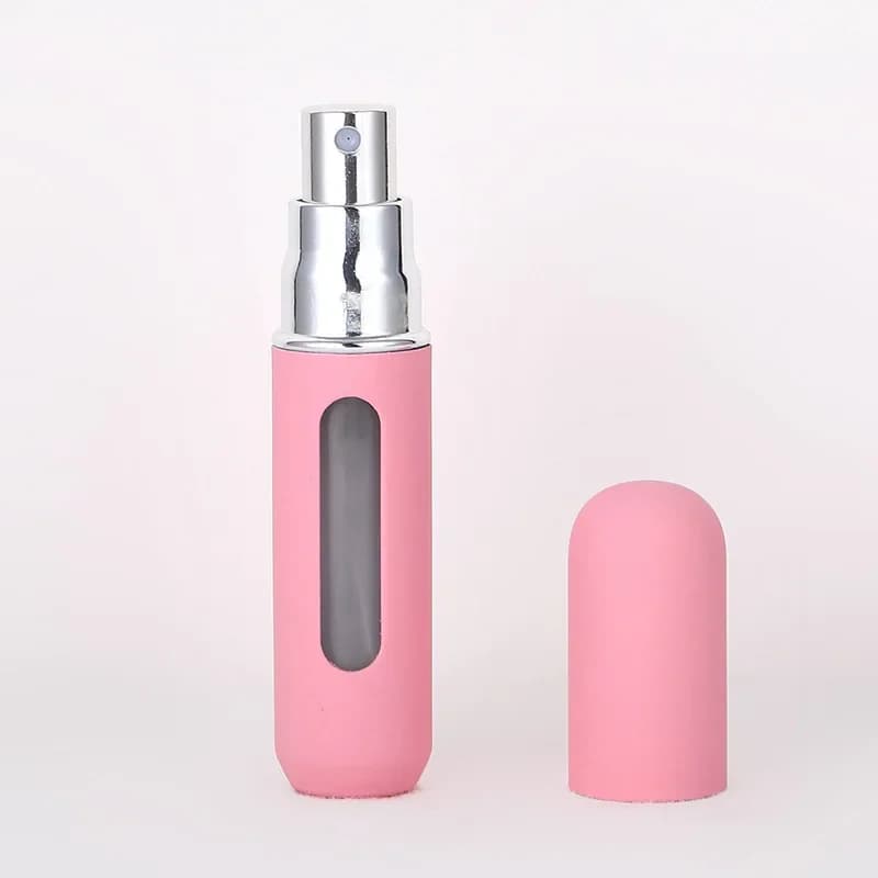 Flacon de parfum miniature 5 ml couleur bonbon, rechargeable, vaporisateur à fine brume, conteneur c