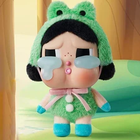 POP MART CRYBABY CRYING AGAIN série boîte aveugle en vinyle boîte mystère devinez sac jouets poupée 
