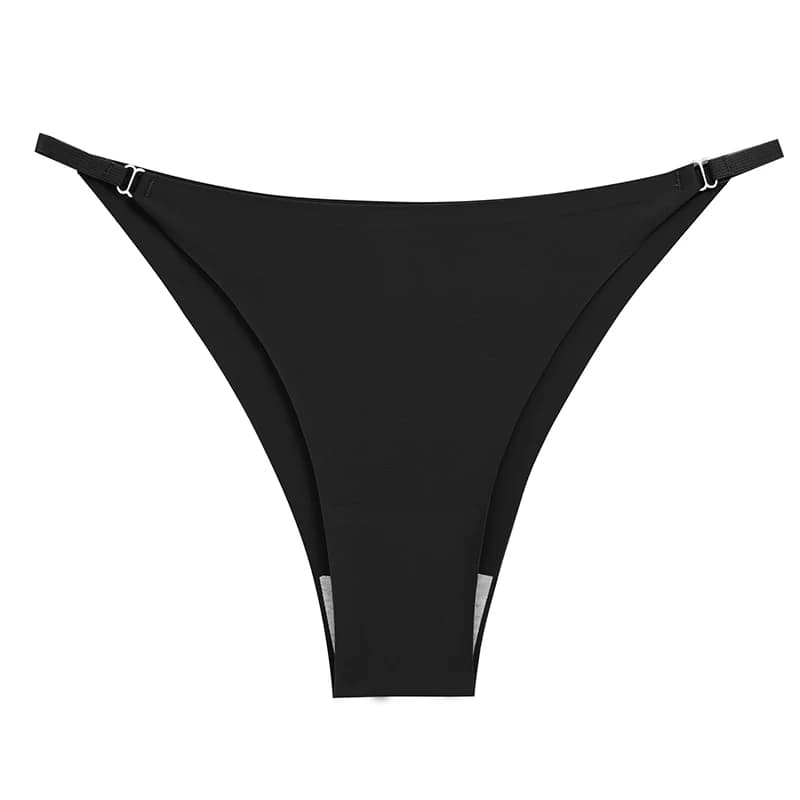 BZEL-Culotte en satin sans couture pour femme, sous-vêtement doux, lingerie respirante et confortabl