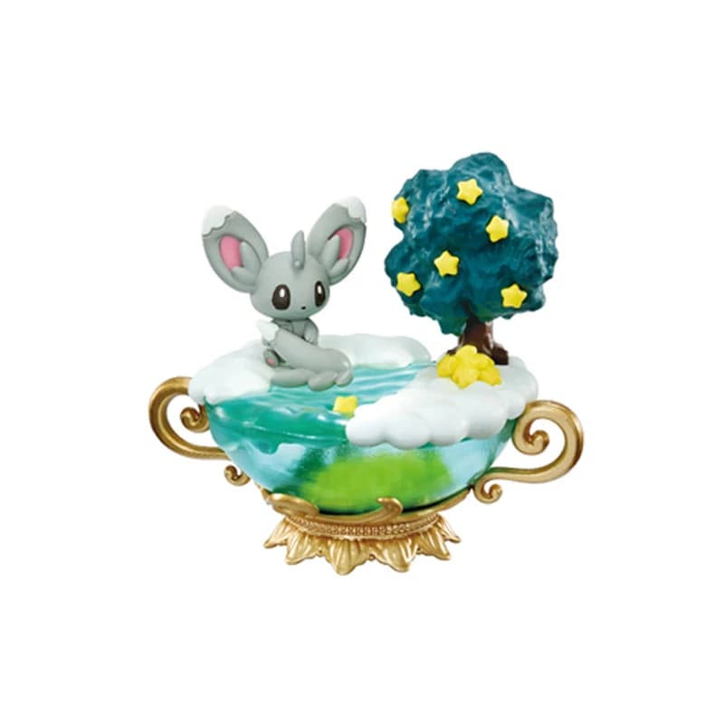 Figurines originales Pokemon série Starrium, Absol Glaceon Kirlia Ralts Ponyta, modèle d'action nuit