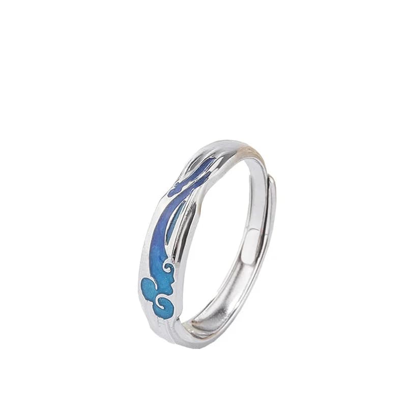 Bague de Couple Cosplay Anime Mo Dao Zu Shi, Wei WuXian Lan WangJi, anneaux d'amoureux, bijoux de St