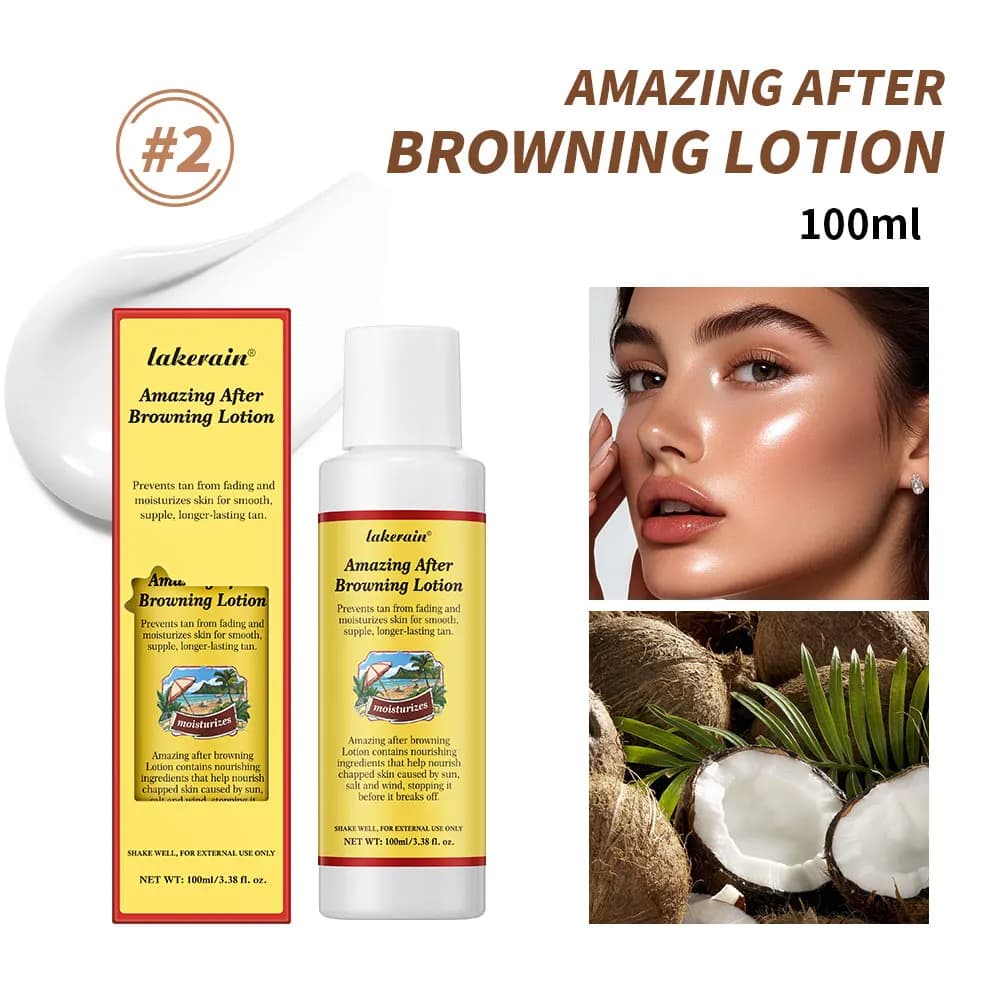 Lotion corporelle bronzante longue durée, imperméable, résistante à la sueur, lotion booster bronzan