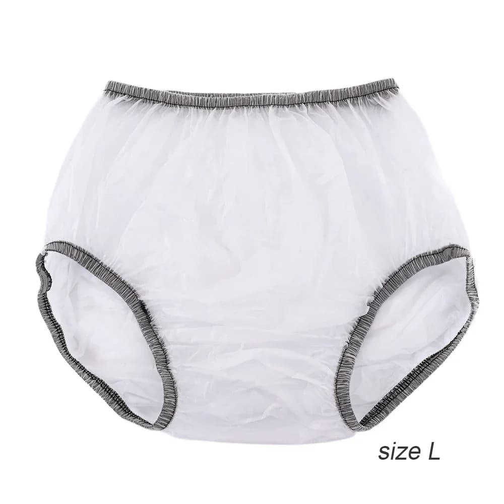 Couche adulte douce polyvalente utilisation pantalon d'incontinence lavable élastique sous-vêtements
