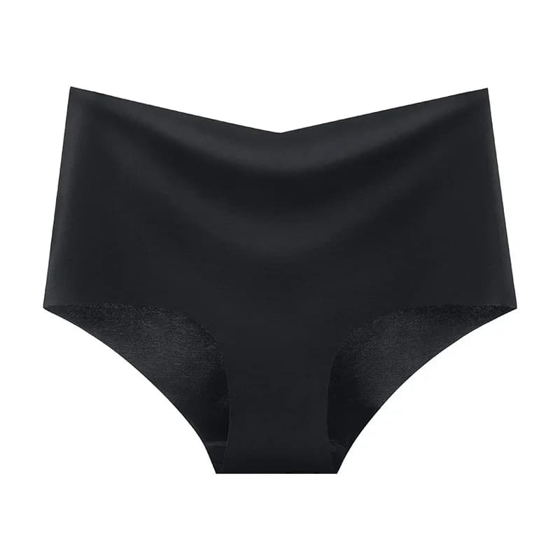 Culotte Invisible Confortable pour Femme, Slip Sans Couture, Sous-Vêtement Taille Haute, Lingerie So