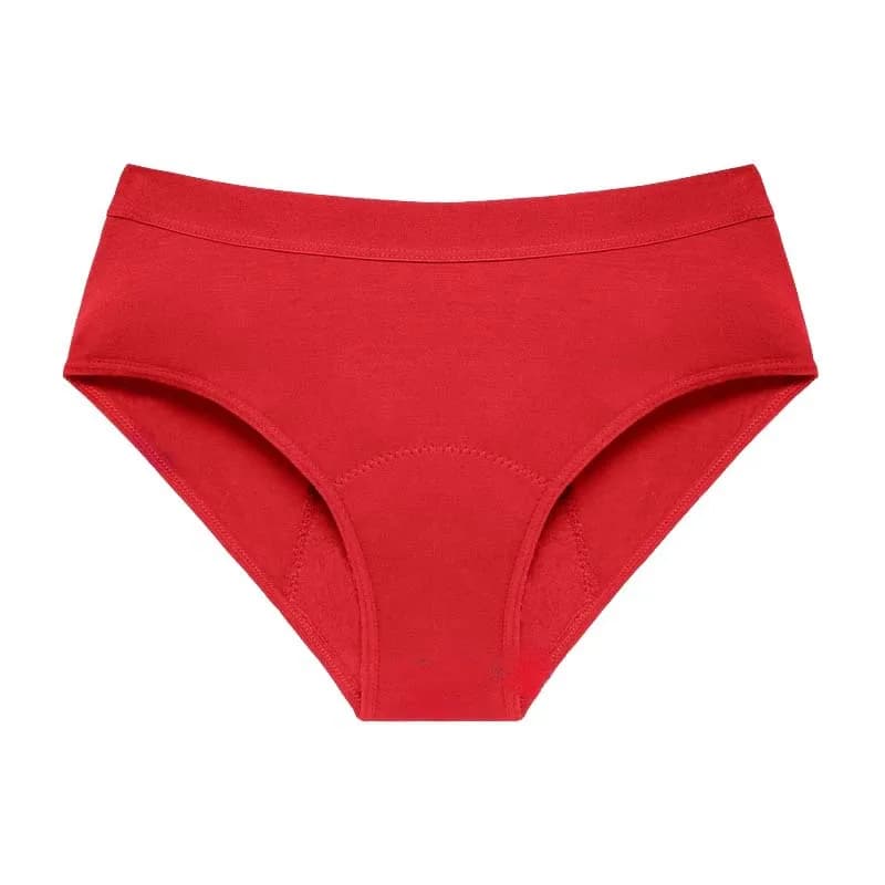 Culotte menstruelle absorbante et étanche à 4 couches pour femmes, pantalon physiologique à flux lou