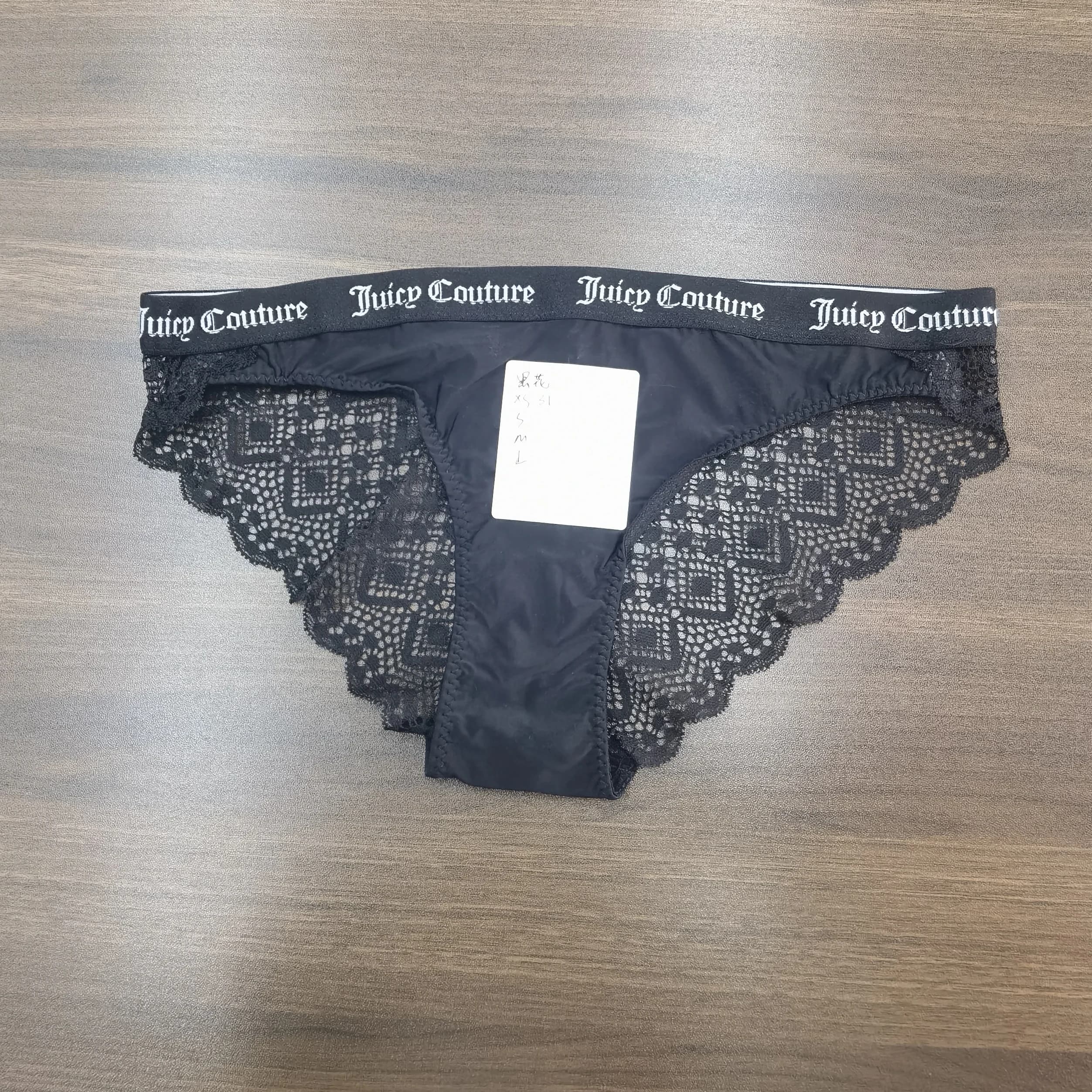 Culottes pour femmes sexy style Juicy Couture, sous-vêtements tendance, culottes pour femmes à la mo