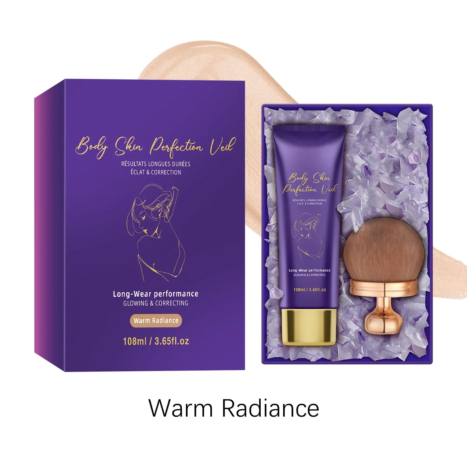 Ensemble correcteur et pinceaux pour le corps, 108ML, maquillage, couverture haute couverture, cicat