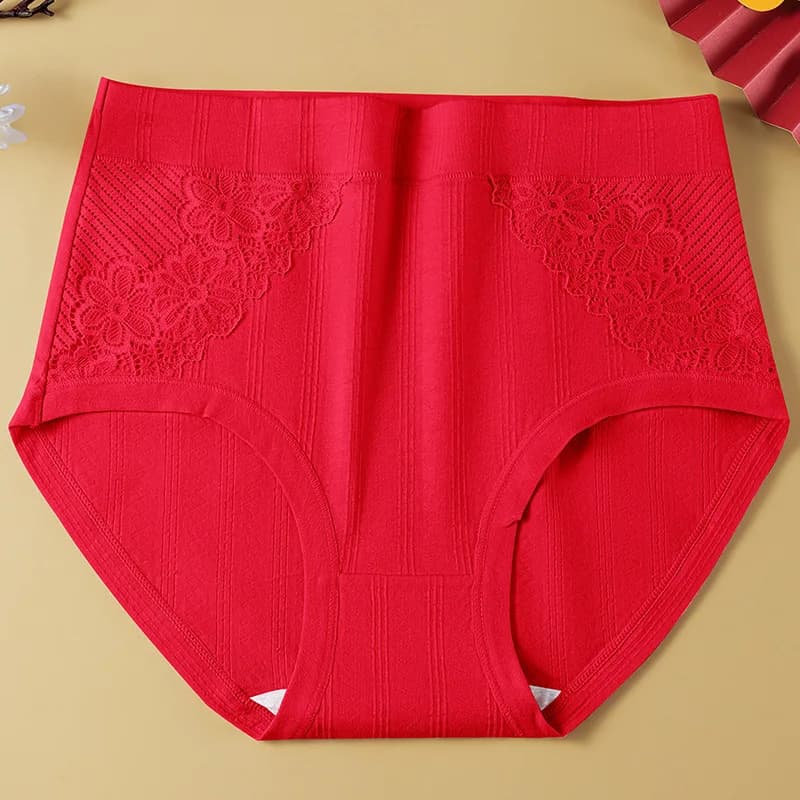 Sous-vêtements en coton pour femmes, culotte antibactérienne respirante, confortable, coupe ample, H