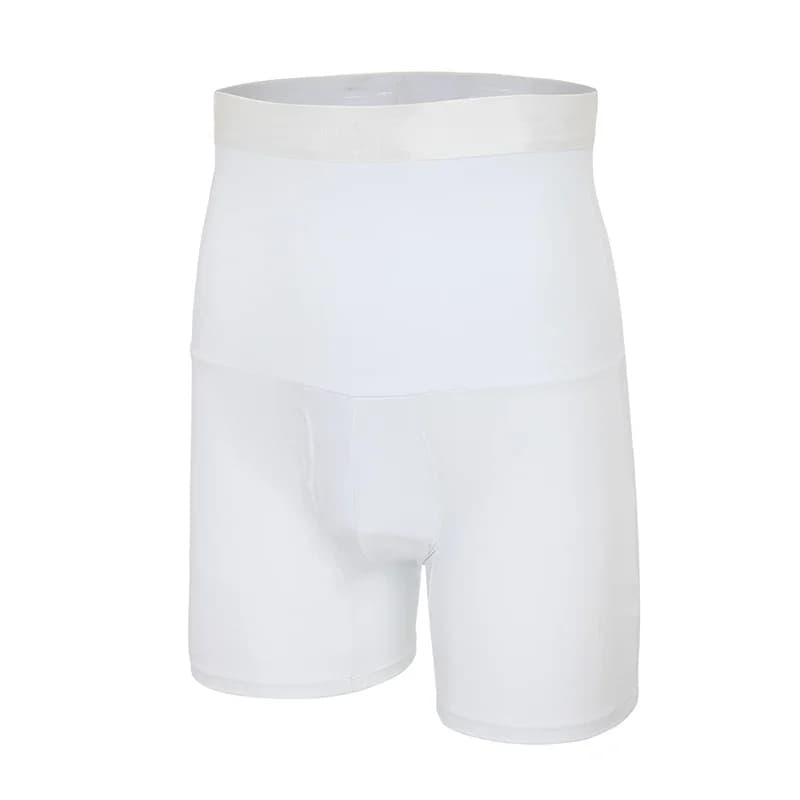 Hommes corps Shaper taille haute ventre contrôle Shorts minceur Shapewear ventre Compression culotte