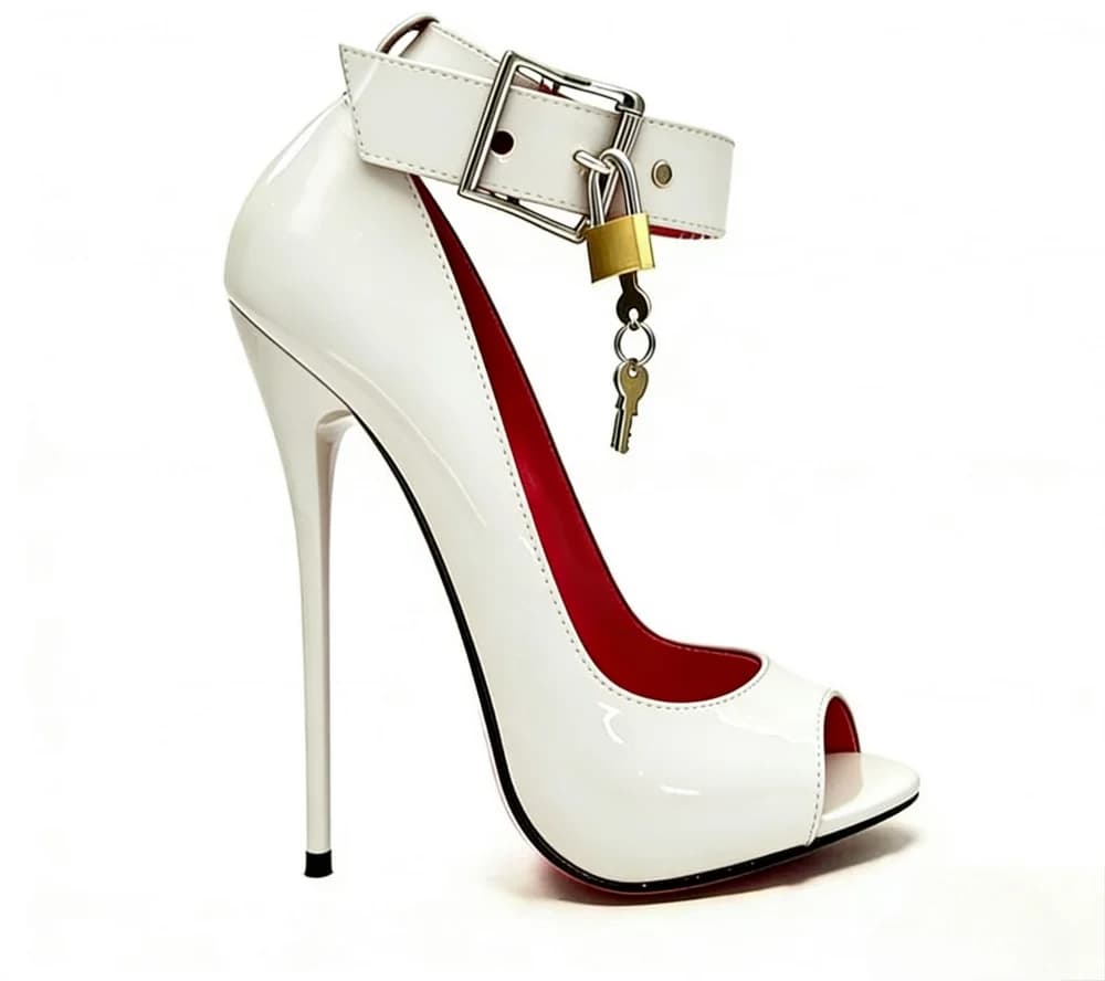Nouveaux Escarpins Orange à Grande Boucle 2026, Talons Hauts 16/14cm pour Femme, Chaussures Cosplay 