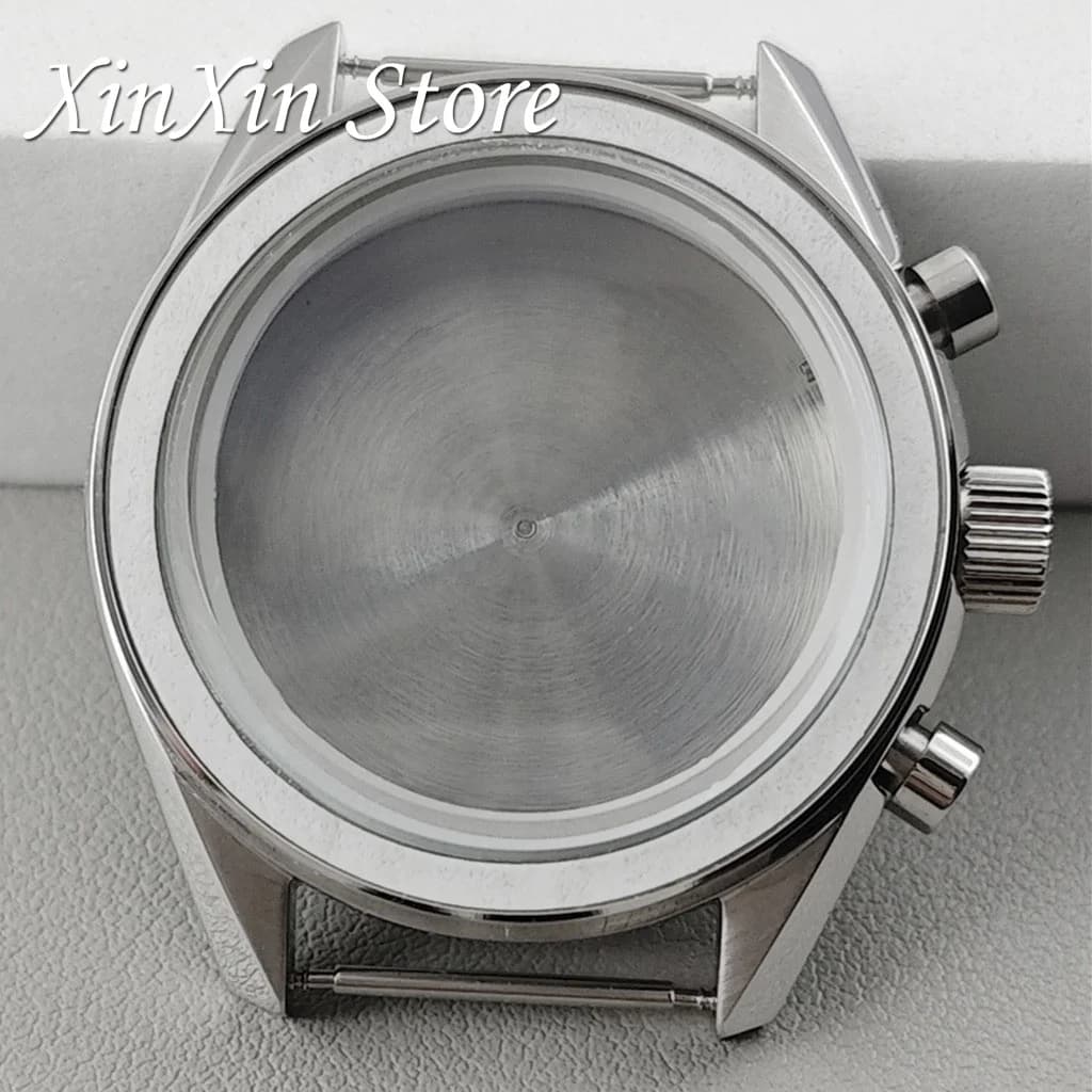 Montre chronographe MoonSwatch VK63 de haute qualité, boîtier et lunette en métal, style professionn