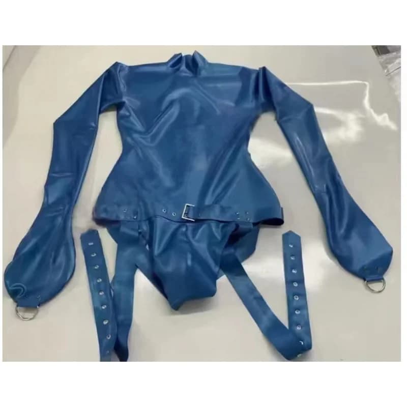 Combinaison sexy en latex, fétiche en caoutchouc, taille et couleur personnalisables, pour hommes