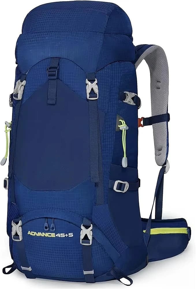 Nouveau sac à dos de randonnée 50L pour l'escalade et le Camping, housse de pluie étanche fabriquée