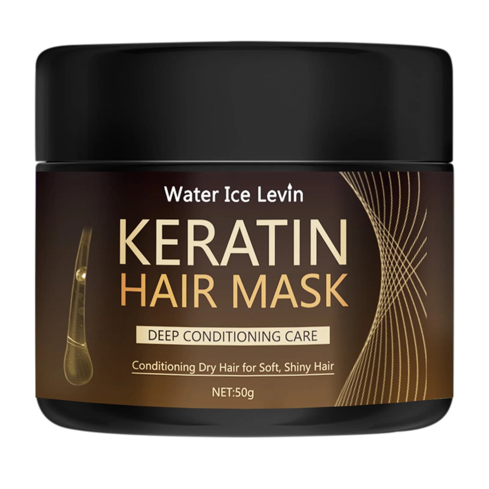 Masque capillaire magique à la kératine, réparation rapide en 5 secondes, cheveux crépus endommagés,