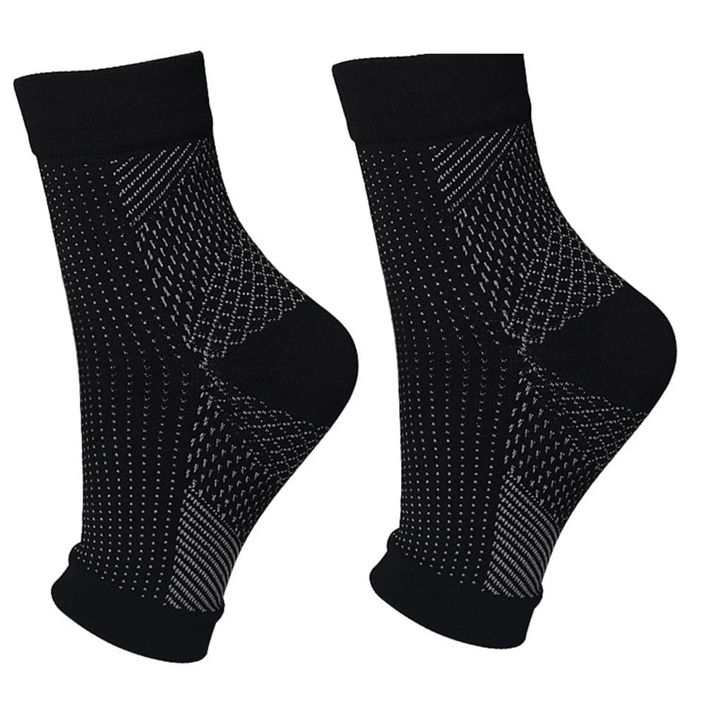 1 paire de chaussettes de neuropathie, chaussettes d'orthèse de cheville et chaussettes de compressi
