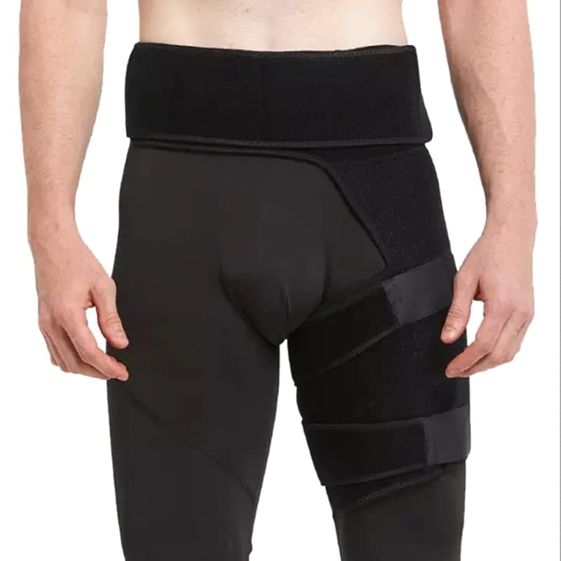 Ceinture de soutien de la hanche, soutien inguinal, soulagement de la douleur sciatique, sangle de c