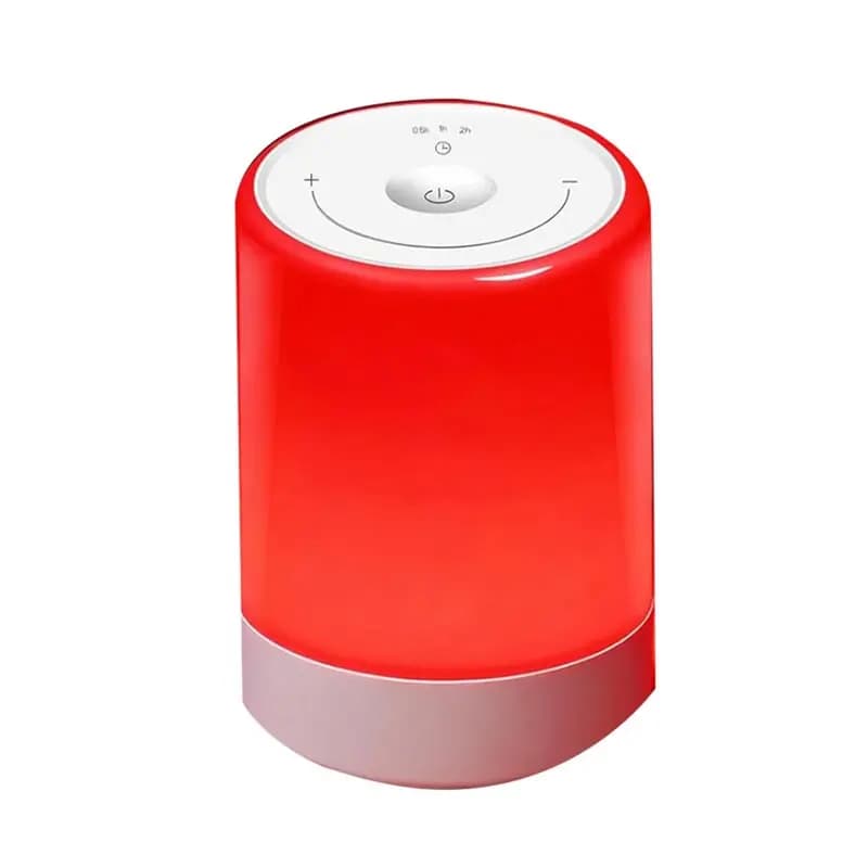 B43C – fonction d'aide au sommeil, thérapie par lumière rouge, type tactile, longueur d'onde 670 Nm,