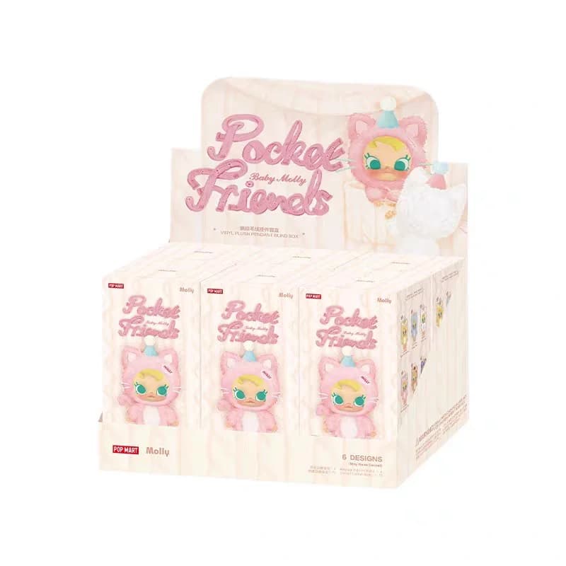 Authentique POP MART Labubu Skullpanda Hirono Dimoo Twinkle Twinkle Molly Crybaby Kubo boîte aveugle