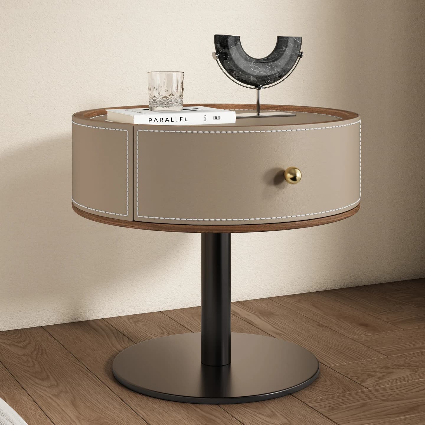 Table de nuit élégante de luxe créative Tables de chevet esthétiques chambre minimaliste Muebles Par