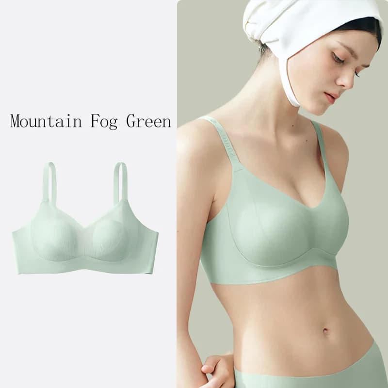 SUJIIN grande taille soutiens-gorge pour femmes Push Up sans couture sans fil soutien-gorge femme au