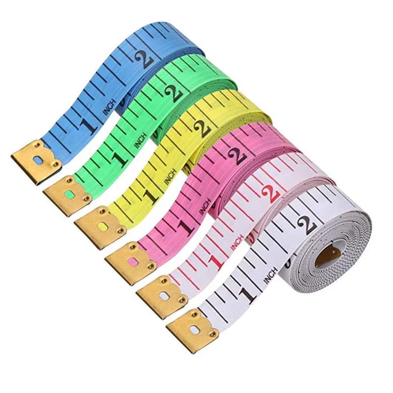 Règle de mesure du corps, 150cm/60 pouces, ruban à mesurer sur mesure, centimètres, ruban à mesurer 