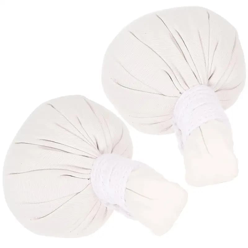 Pochettes à base de plantes chinoises, 2 pièces, pochettes de Massage Spa, boules de Massage à base 