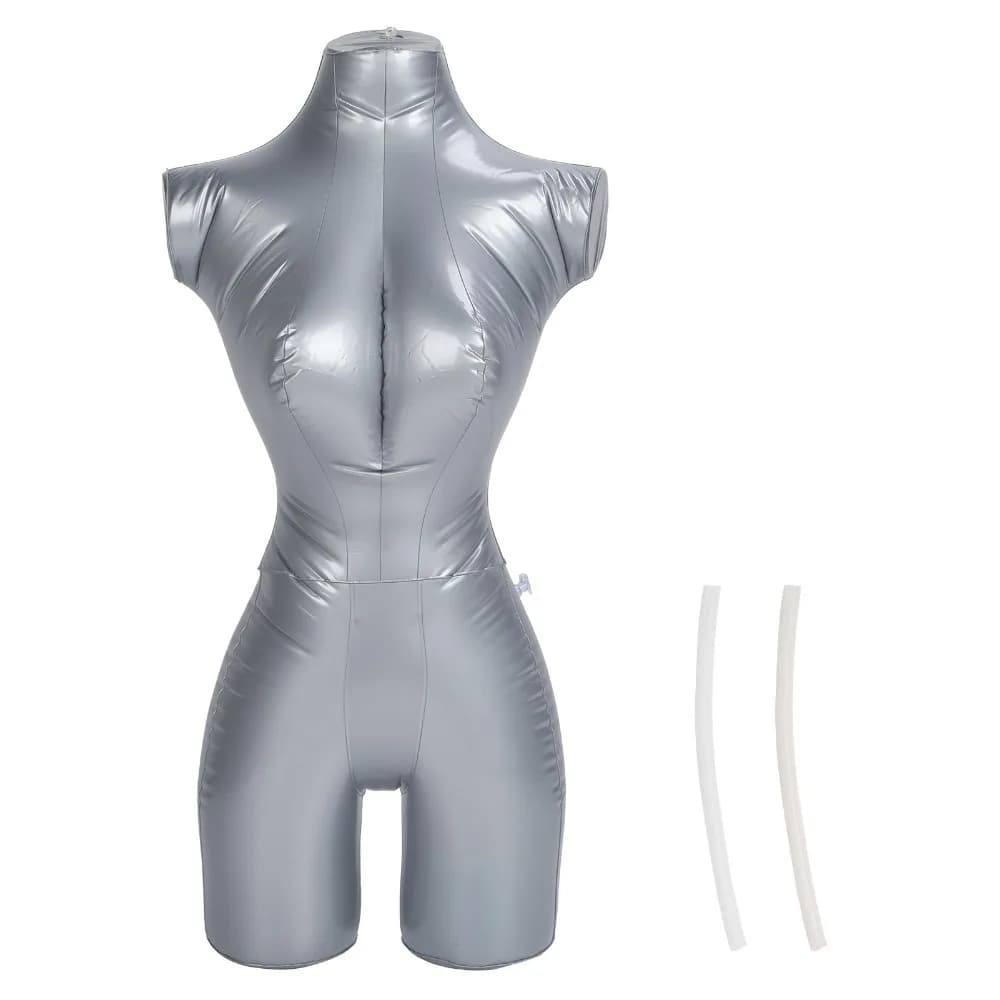 1 pièce Mannequin gonflable féminin demi-corps supérieur pour présentation de vêtements