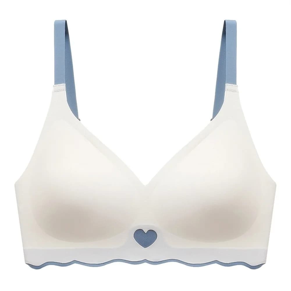 Soutien-gorge sans fil ajusté effet push-up, sans coutures, anti-choc, pour le sport, pour filles et