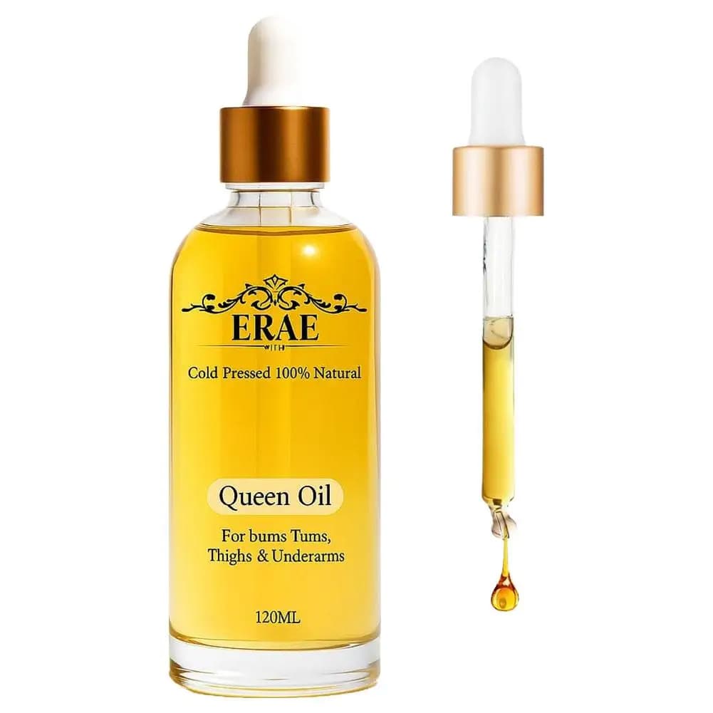 Huile essentielle raffermissante 100% naturelle pressée à froid ERAE Queen, améliore la sécheresse e