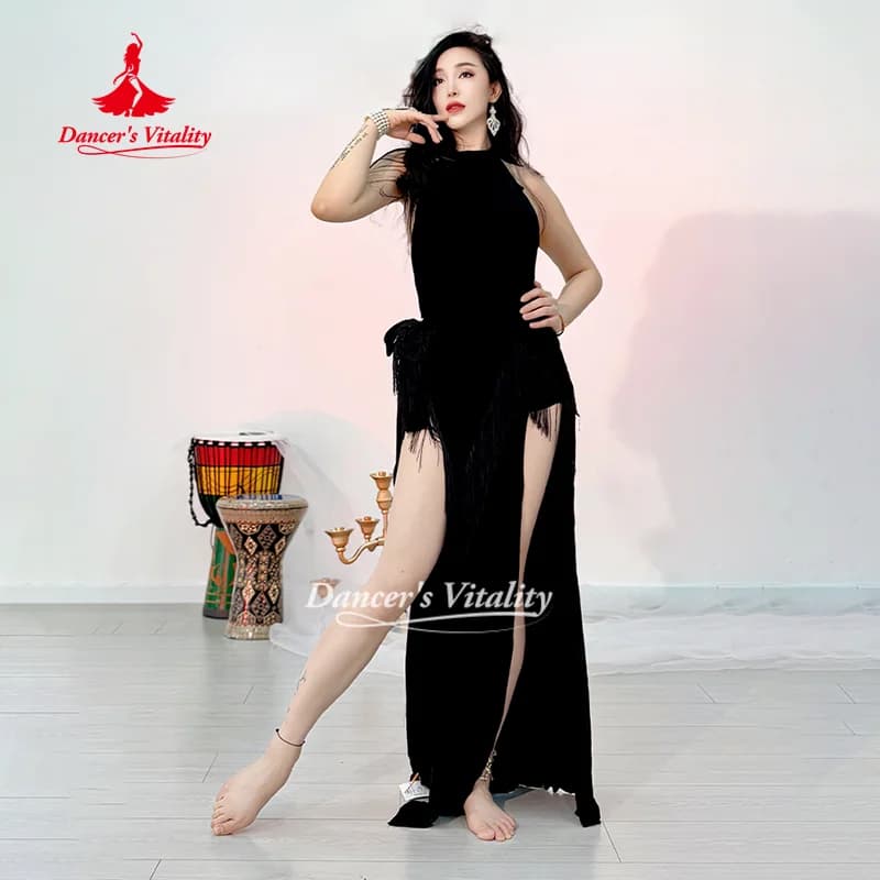Robes de danse du ventre pour femmes, Sexy, amincissante, dos nu, pour adultes, danse orientale, cha