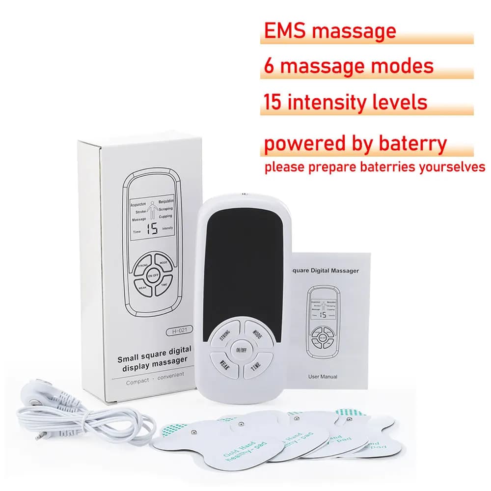 Nouvelle mise à niveau 36 Modes Tens stimulateur musculaire EMS patchs de massage complet du corps d