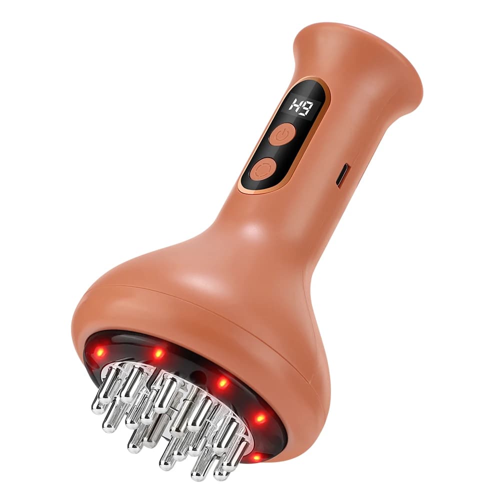 Massage électrique Guasha pour façonner le corps, brosse à gratter méridien vibrante chauffée, régim
