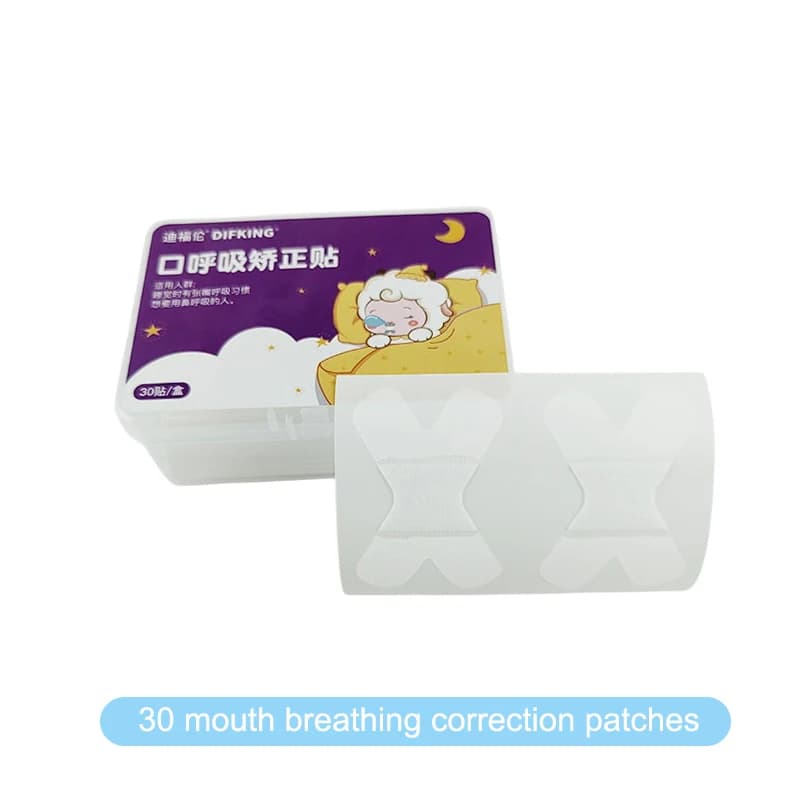 Autocollants Anti-ronflement pour enfants et adultes, 30 feuilles, sommeil nocturne, lèvre, nez, amé