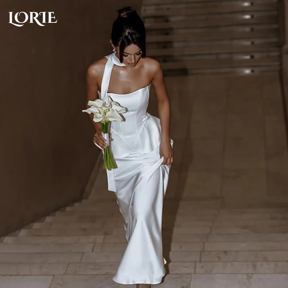 LORIE Corset robe de mariée sirène élégant Bobycon deux pièces robe de mariée sans bretelles 2025 ro