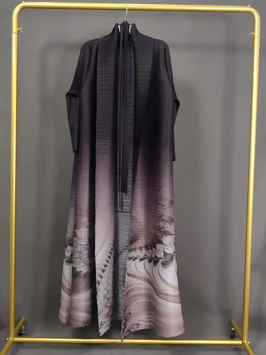 Robe Abaya musulmane, robe ample du Moyen-Orient pour le Ramadan, robe longue élégante et haut de ga