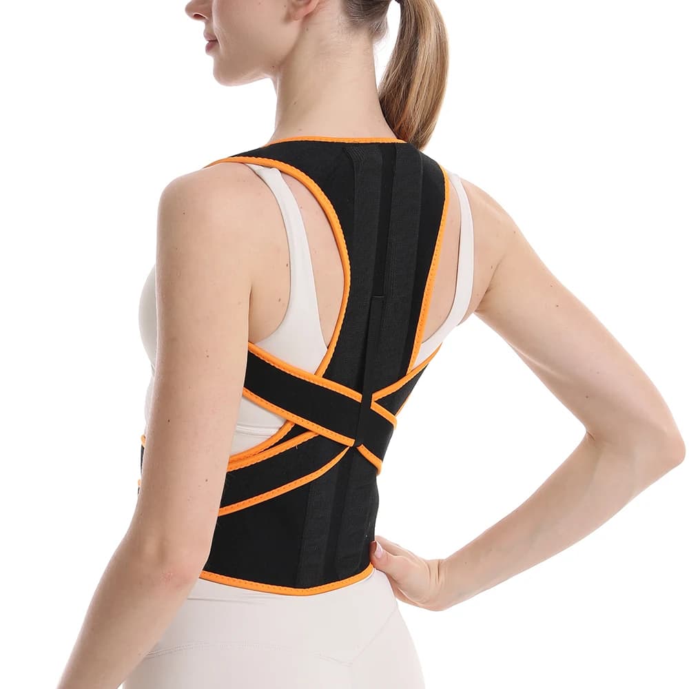 Ceinture de soutien postural anti-cyphose, correcteur de posture dorsale et assise, ceinture de mise