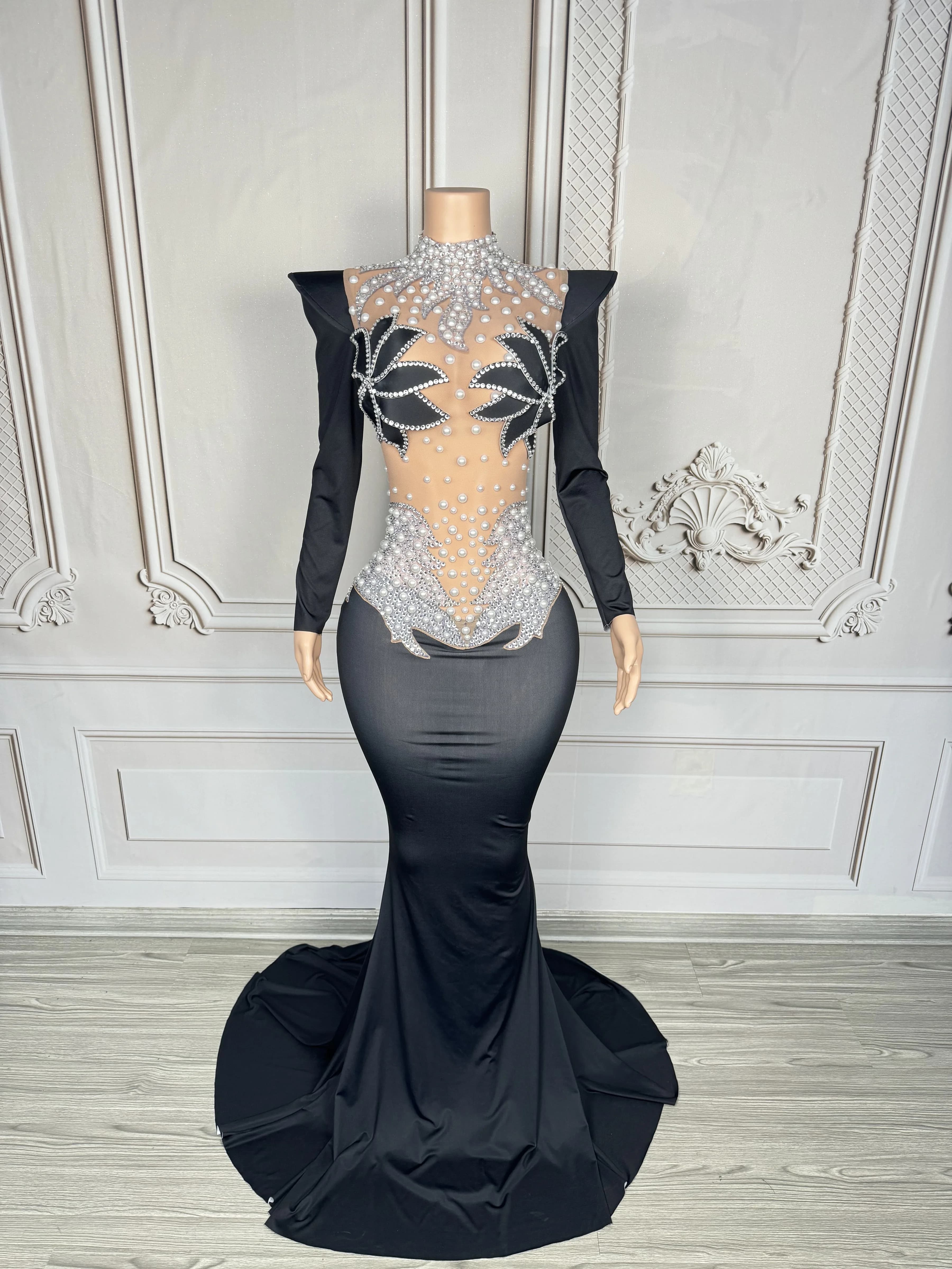 Robe de soirée élégante pour chanteuse, performance scénique, séance photo, robe de luxe pour femme,