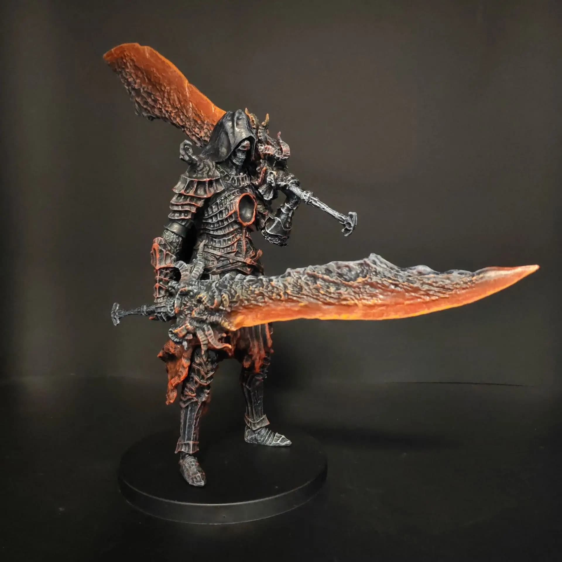 Figurine de collection Dark Souls Ringed City Ringed Knight Dual Blades, statue en PVC, ornement de 