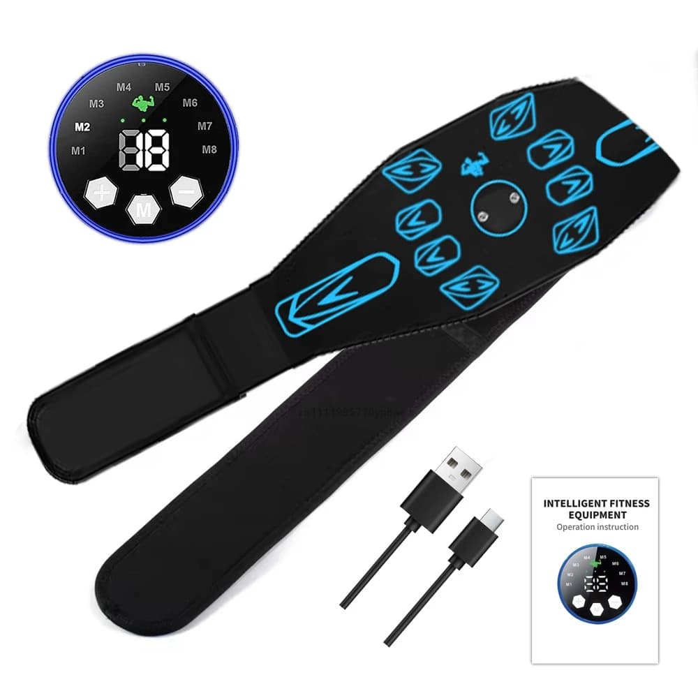 Ceinture de tonification abdominale ABS Trainer, masseur corporel électrique, stimulateur musculaire