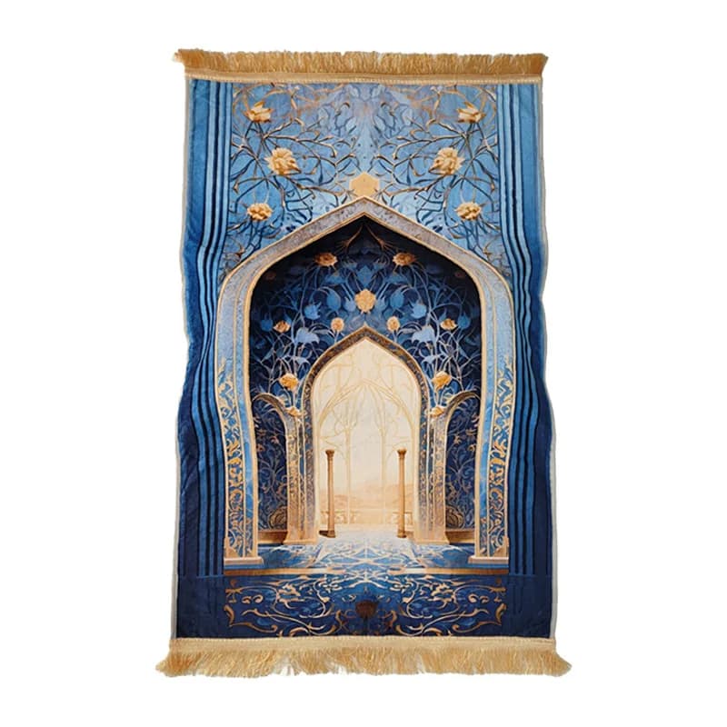 Tapis de prière Tapis de prière de salon 70 * 110 cm Tapis de prière islamique musulman, tapis, tapi