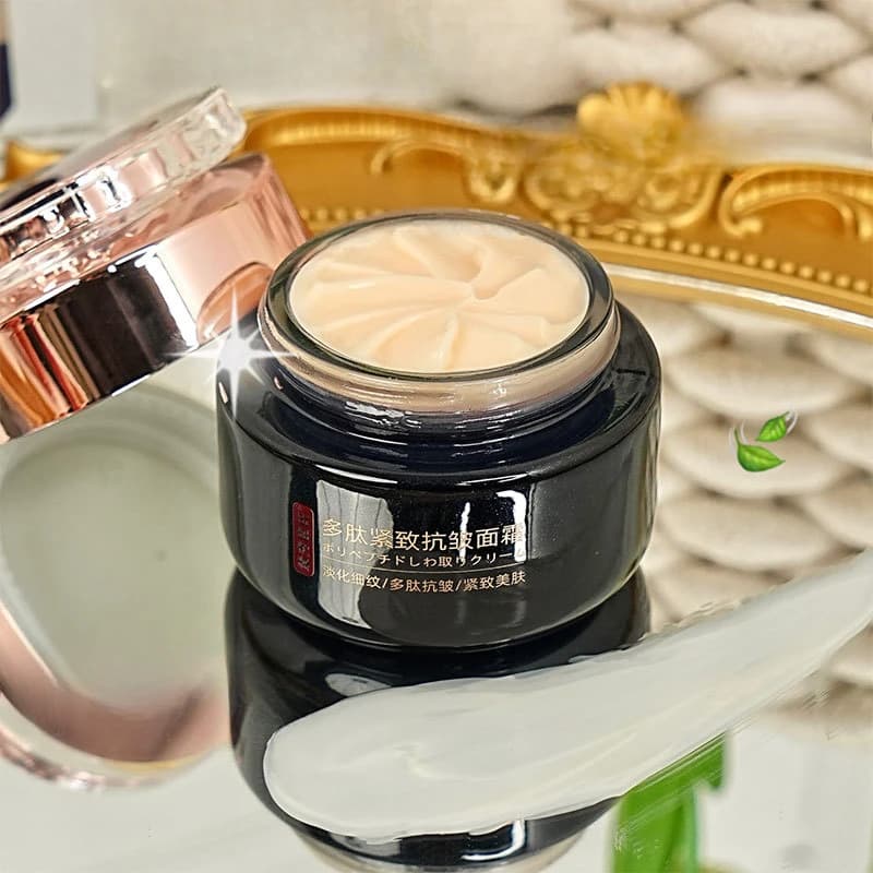 Crème pour le visage raffermissante anti-rides polypeptide, hydratation en profondeur, éclaircit la 