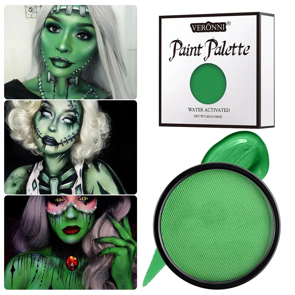 Peinture corporelle à base d'eau, non toxique, couleurs vives, facile à laver pour le visage et la p