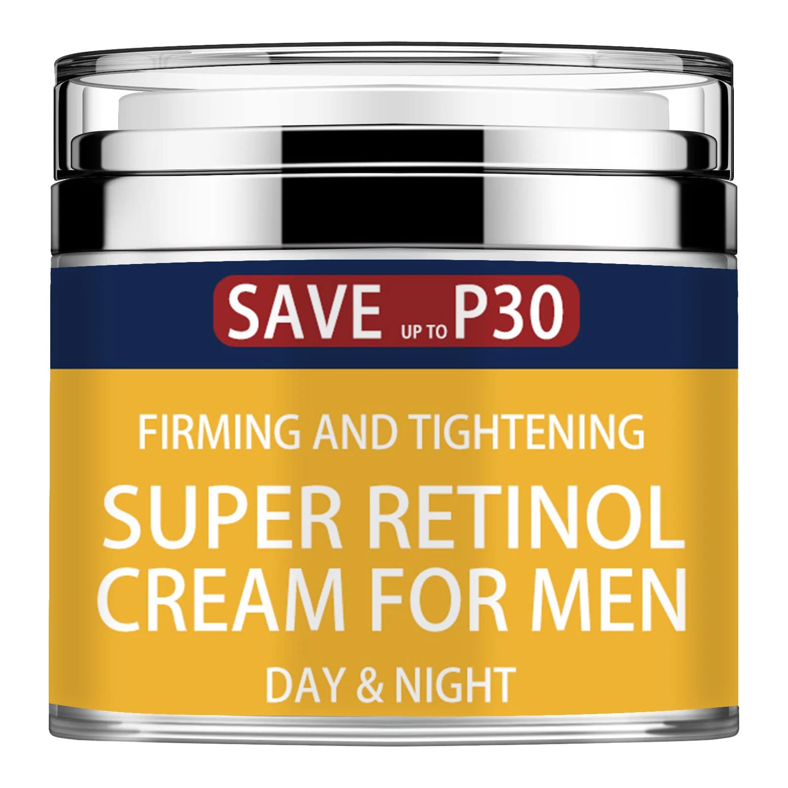 Crème pour le visage pour hommes crème hydratante Anti-âge pour hommes, collagène, rétinol et acide 