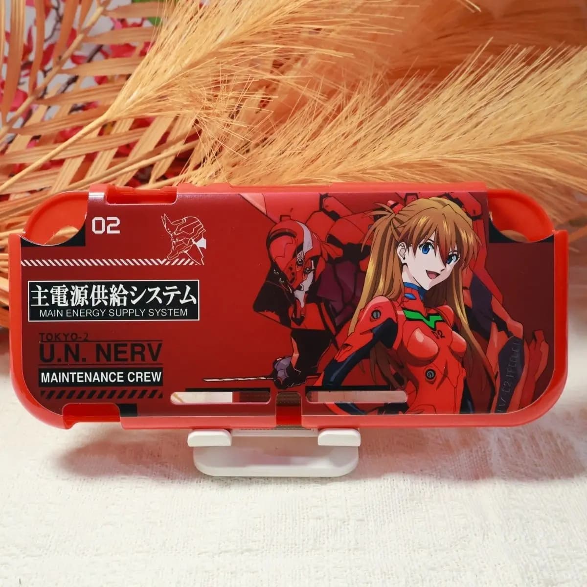 Étui de protection pour interrupteur Anime Neon Genesis Evangelion Asuka Nintendo Lite, étui de prot