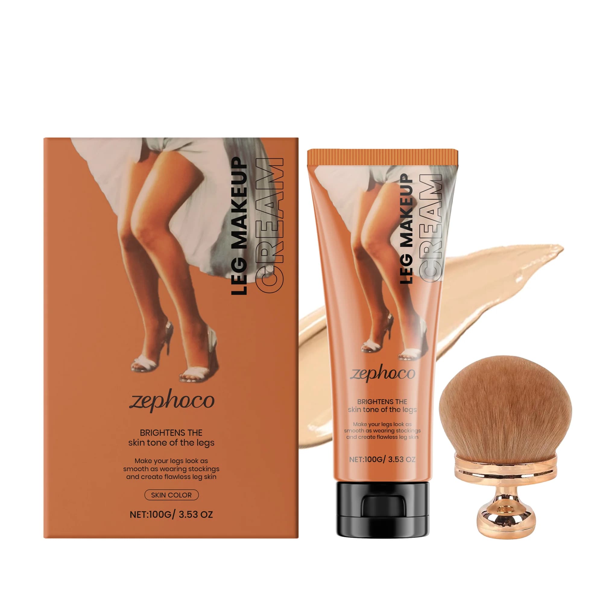 Fond de Teint Hydratant Lissant Non Gras Couvrance Longue Durée Teint Naturel Dissimulateur Imperfec